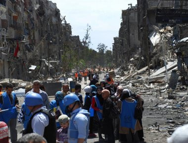 Συρία: Περίπου 10.000 άμαχοι έχουν καταφύγει σε καταυλισμούς περιμένοντας την τελική μάχη